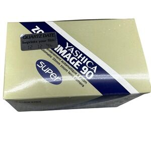Yashica Zoom Image 90 Super 35mm Film Camera Quartz Date 38-90mm Lens Boxed